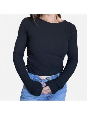 Alo Yoga Women's Black Shirt